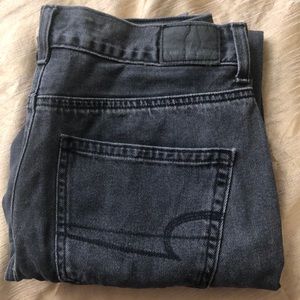 American Eagle Black Mom Jeans